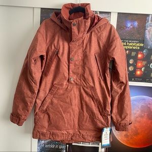 NEW Womens Burton snowboarding jacket pullover